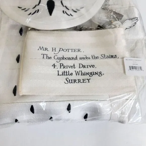 Harveys Harry Potter Medium Berkeley Backpack / Hedwig Limited Edition - IN HAND - Picture 3 of 11